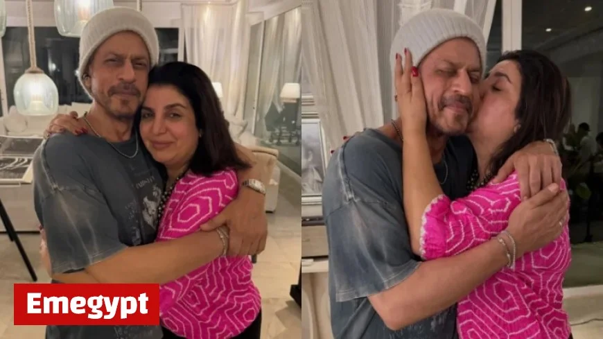 Farah Khan Wishes Shah Rukh Khan a Century of Stardom with Heartwarming Photos from His 60th Birthday Celebration in Bollywood