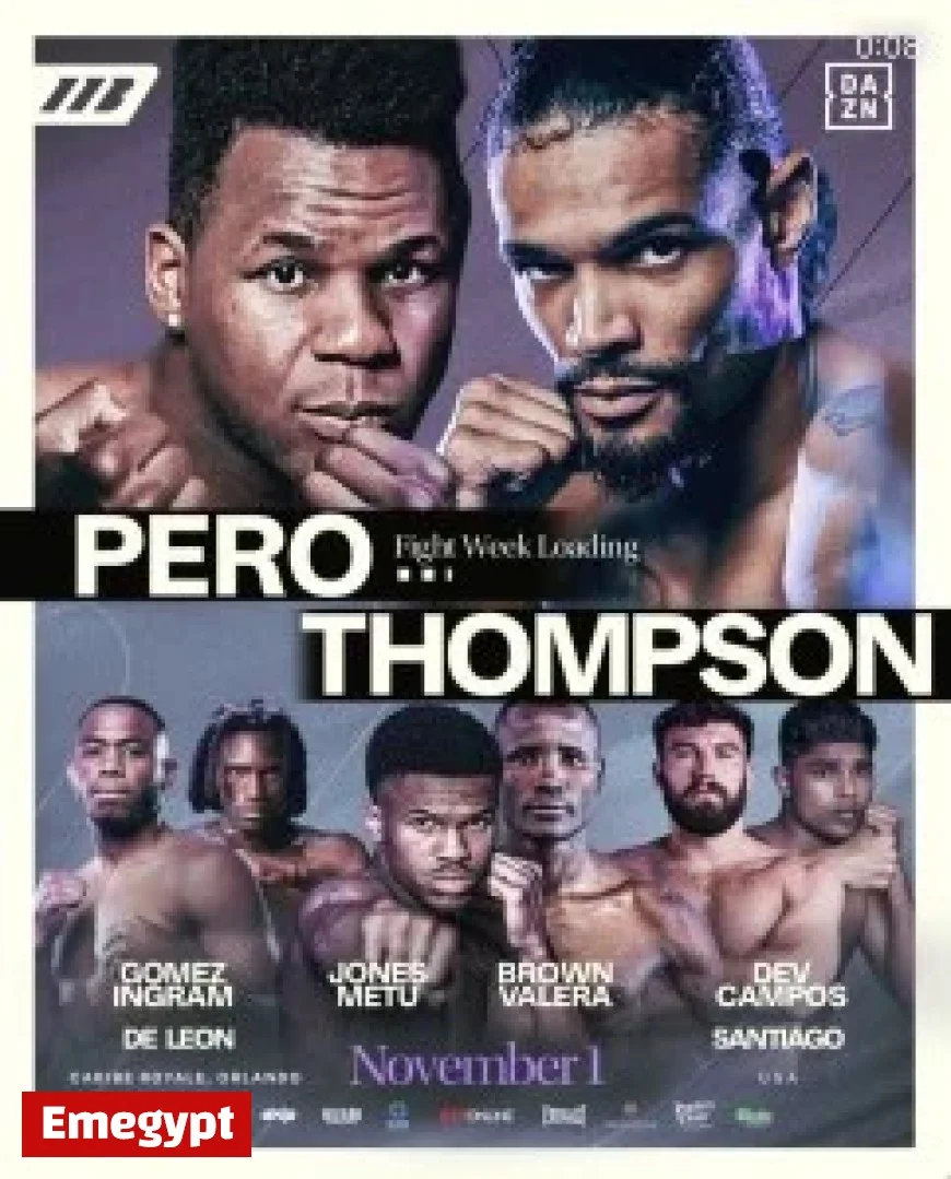 Peró Gears Up to Defend WBA Continental Americas Title Against Thompson in Exciting Showdown