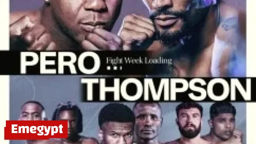 Peró Prepares to Defend WBA Continental Americas Title Against Thompson in Thrilling Boxing Showdown