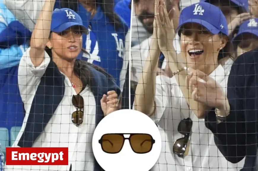 Meghan Markle’s Stylish Dodgers Game Sunglasses Cost Under $200