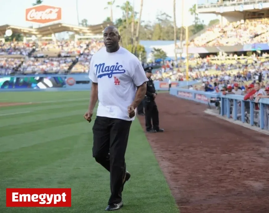 Blue Jays Pitchers Message for Dodgers Magic Johnson Captivates World Series Fans