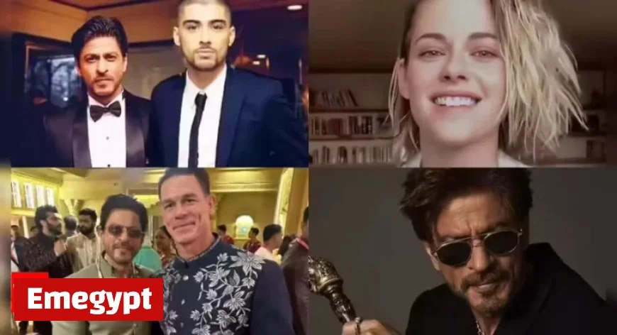 Shah Rukh Khan’s 60th: Celebrities Praised by Cena, Stewart, Radcliffe, Malik, Pitbull