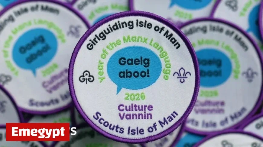 New Girlguiding and Scout Badge Honors Manx Language Revival