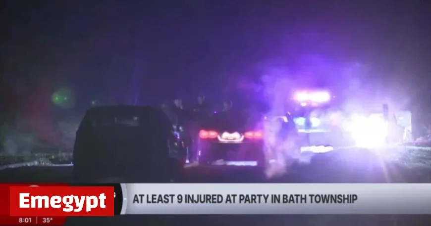 Nine Injured in Bath Township Airbnb Shooting