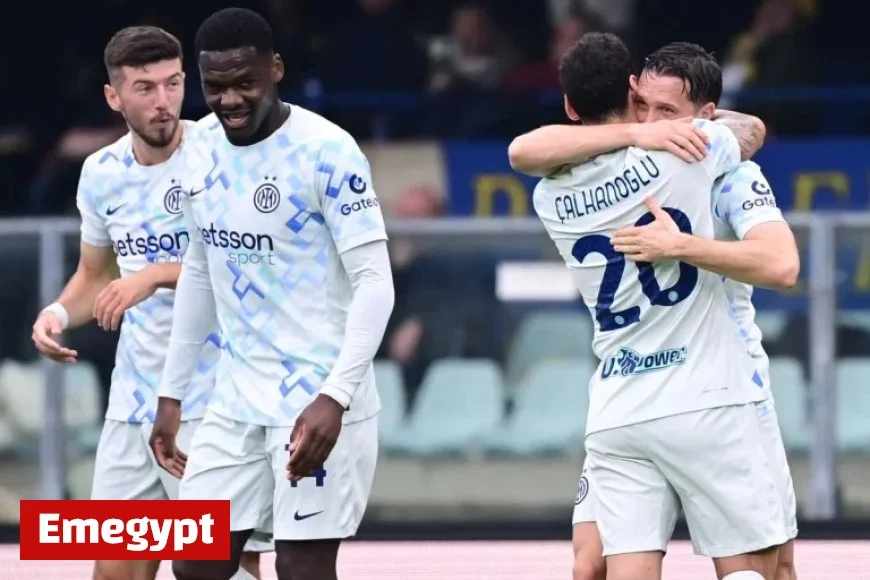 Inter Secures Dramatic 2-1 Victory Against Verona with Last-Minute Goal in Serie A Thriller