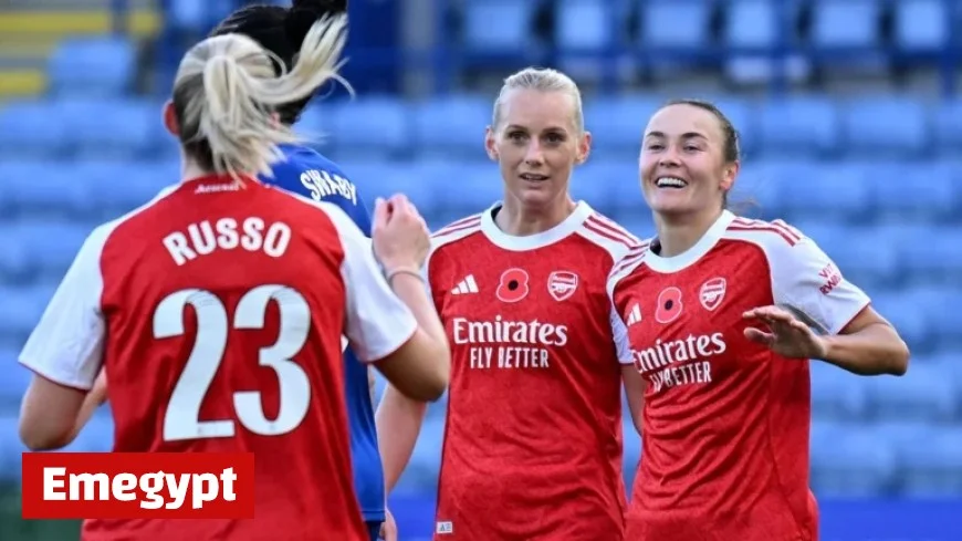 Arsenal Triumph Over Leicester and Man Utd Clinch Thrilling Victory Against Brighton in Women’s Super League Round-Up