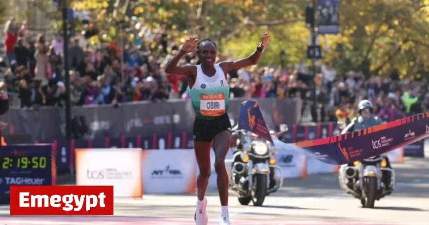 Kenya’s Hellen Obiri Sets Record to Win 2025 NYC Marathon