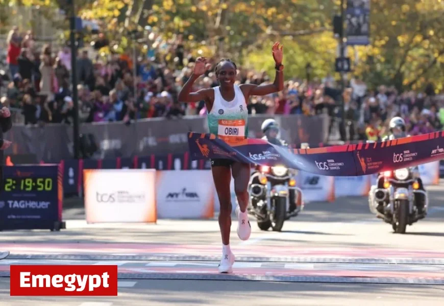 Hellen Obiri Breaks Record in 2025 New York City Marathon Victory