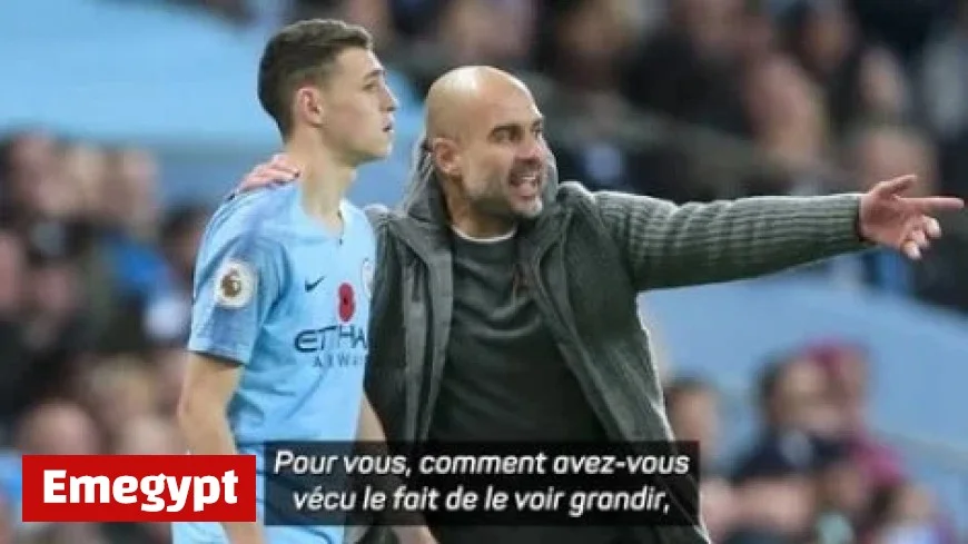 Man City’s Guardiola Celebrates Foden Reaching 200 Premier League Matches
