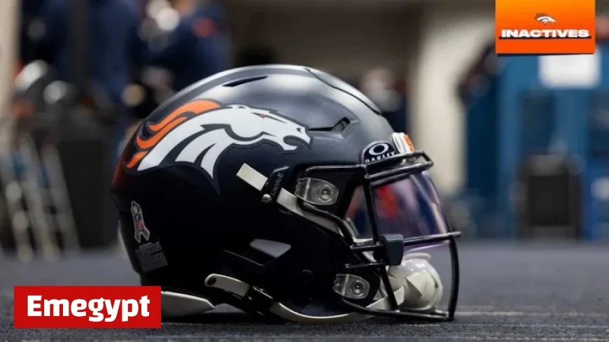 Broncos Release Inactive Roster for Week 9 Clash with Texans