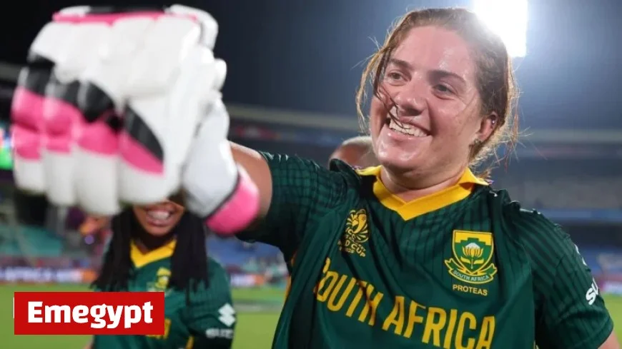 Nadine de Klerk Highlights South Africa’s Resilient Spirit in Women’s Cricket World Cup Final