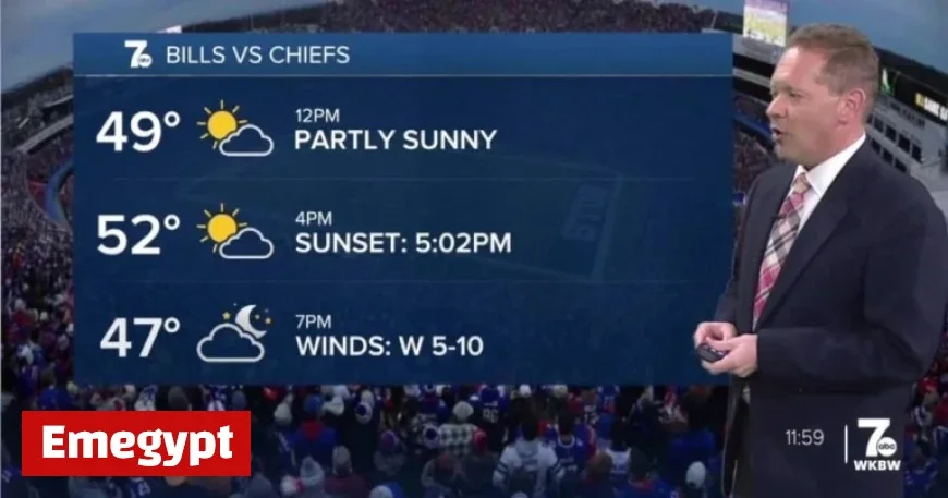 Sunday Forecast: Ideal Football Weather with Sun and Cool Breeze