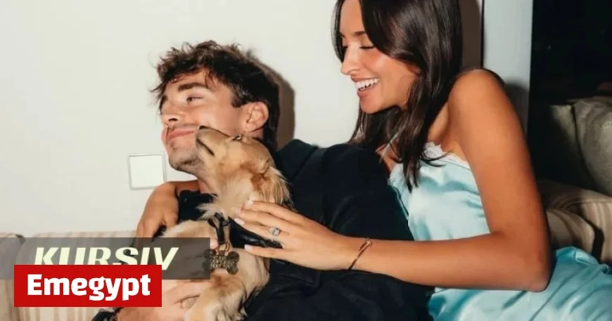 Charles Leclerc Pops the Question to Alexandra Saint Mleux in Romantic Proposal