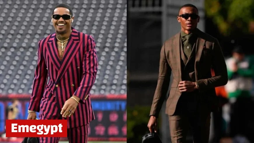 NFL Week 8 Fashion: Kendrick Bourne, DeVonta Smith Shine as Best-Dressed