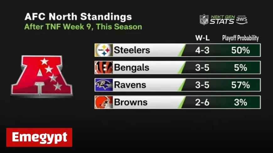 Ravens’ Win Alters Playoff Odds for AFC North Teams