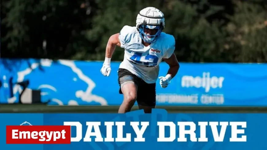 Lions Promote Linebacker, Sideline Injured Safety Against Vikings