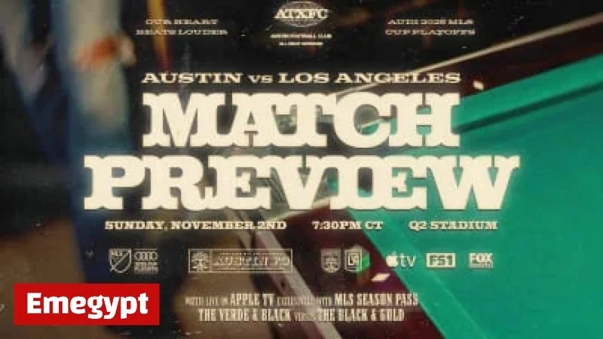 Austin FC Faces LAFC in Anticipated November 2 Clash Sponsored by Lexus