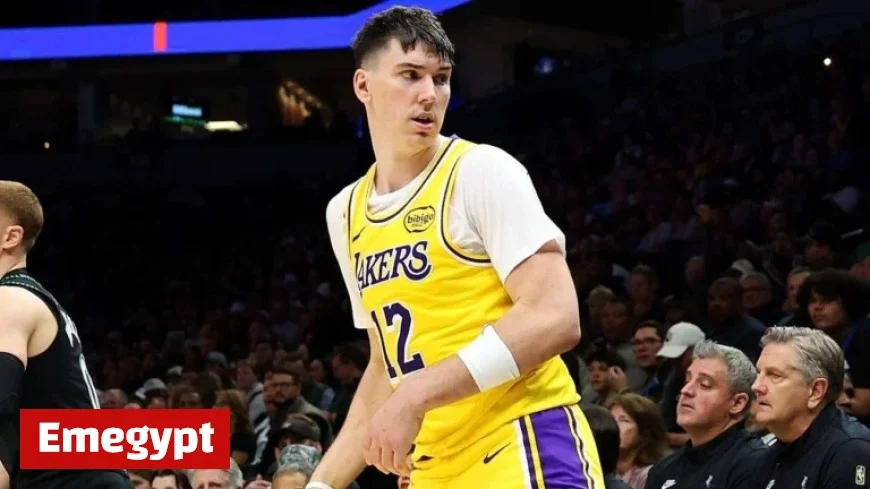 Lakers’ Jake LaRavia Responds to Anthony Edwards with Captivating Response