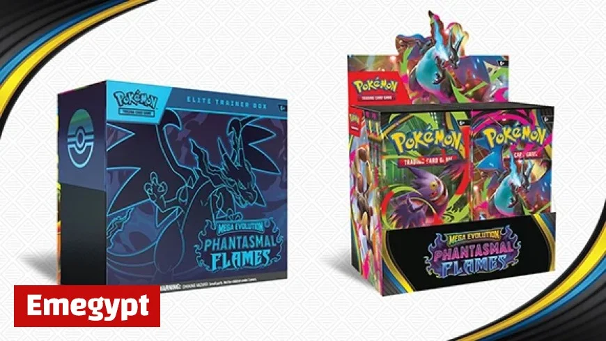 Pokémon TCG Unveils Mega Evolution: Phantasmal Flames Expansion