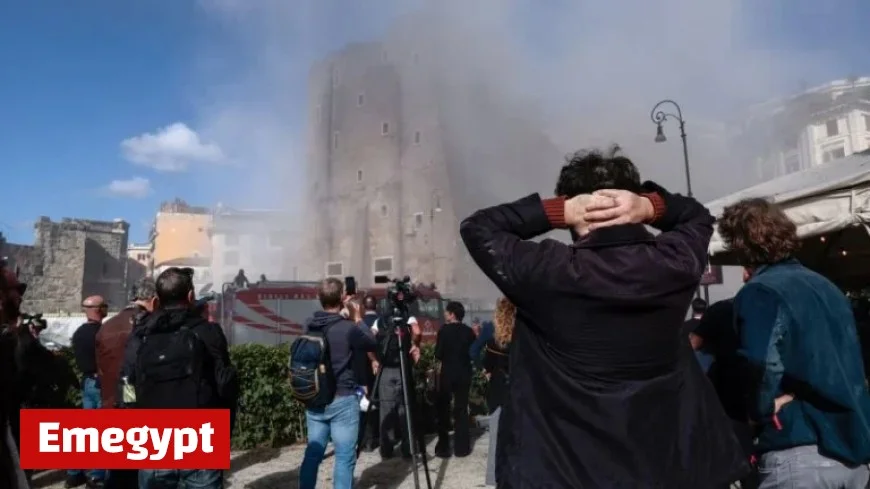 Medieval Tower in Rome Partially Collapses Leaving One Worker Injured and Another Trapped