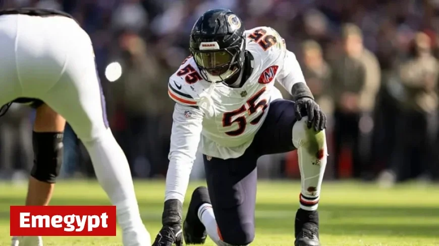 High-Paid Pass Rusher Out for Season, Reports Chicago Bears