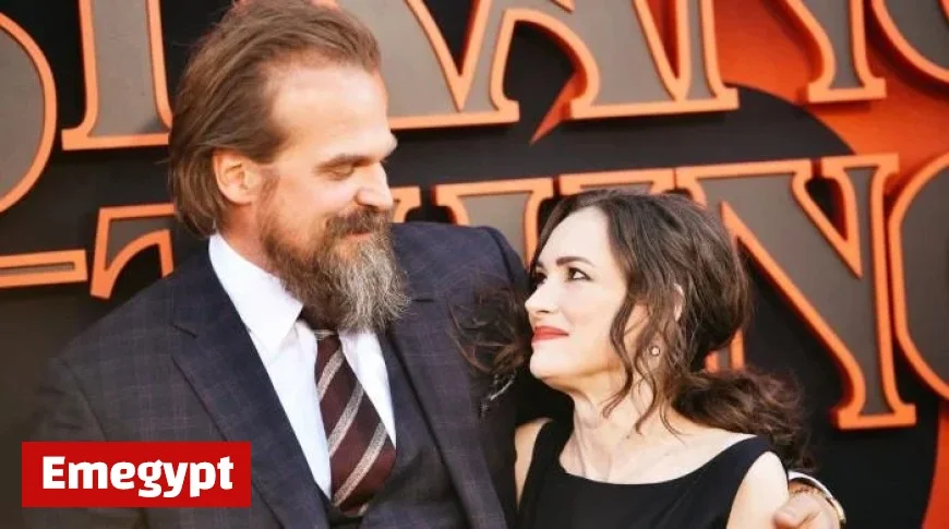 David Harbours Candid Take on Stranger Things Costar Winona Ryder