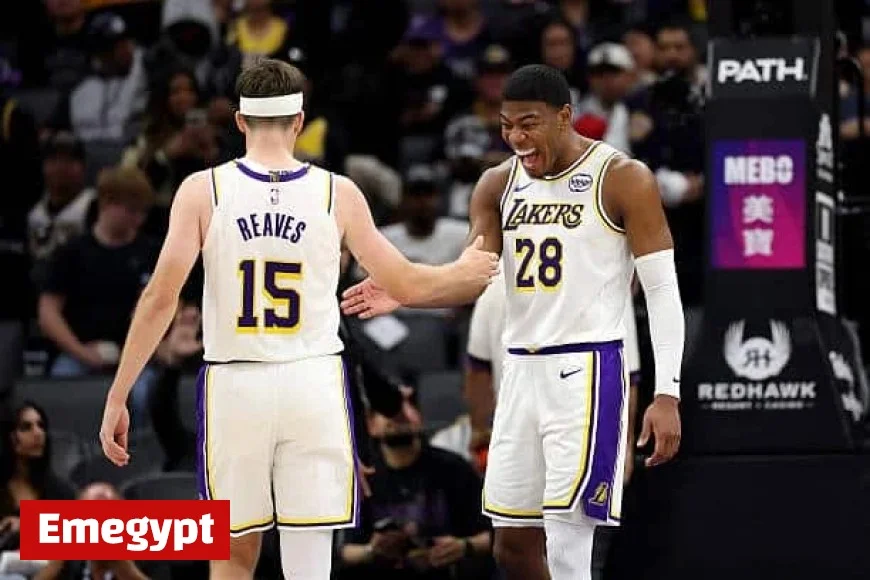 Rui Hachimura Discovers Austin Reaves After Crossover on Giannis Antetokounmpo