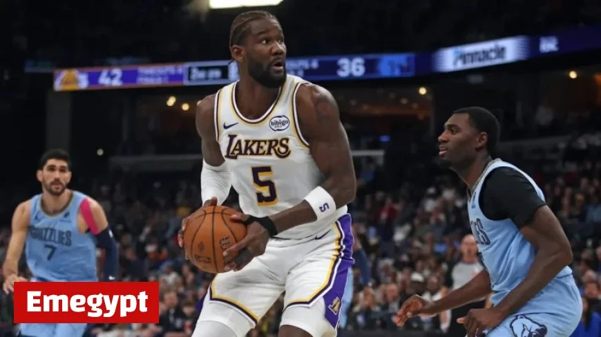 Lakers Coach JJ Redick Explains Deandre Ayton’s Second-Half Absence vs Grizzlies