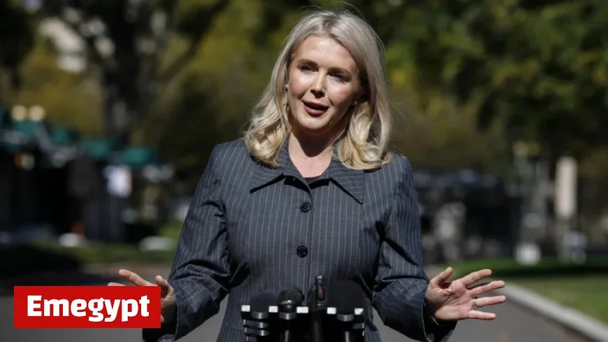 Karoline Leavitt Responds to Age Gap Criticism with Airbrushed Husband Photo