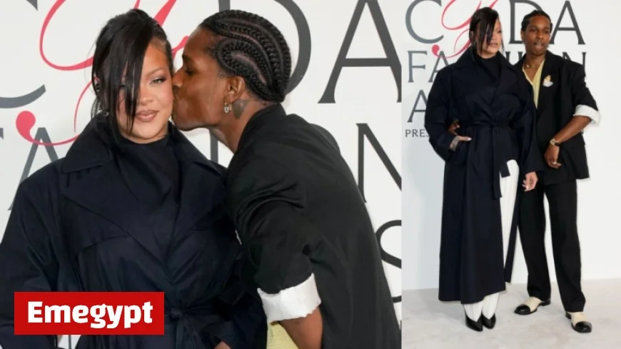 Rihanna and A$AP Rocky Make a Statement with Shoes at 2025 CFDA Awards