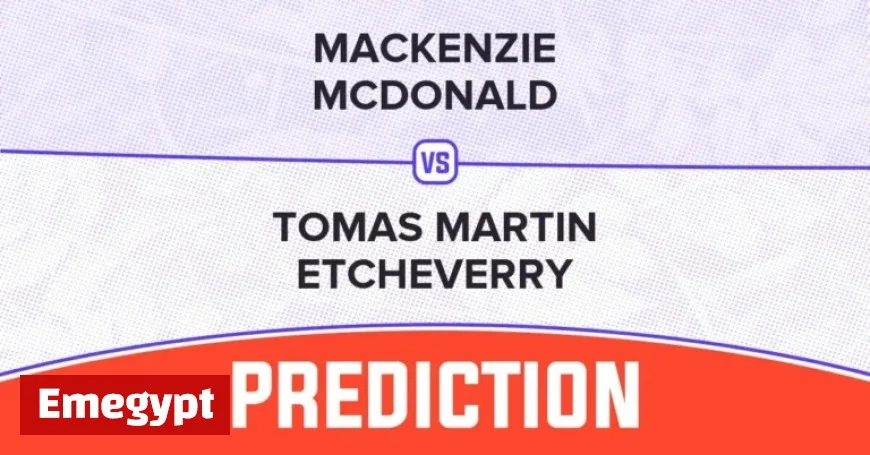 Mackenzie McDonald vs Tomas Martin Etcheverry: 2025 ATP Athens Prediction