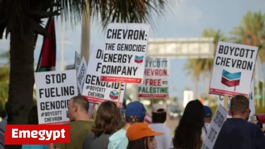 Chevron Faces Global Protest Over Israel Apartheid and Climate Impact on Nov 22