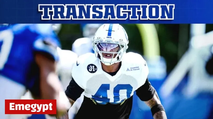 Colts Revamp Roster: Activate Jones, Sign Mitchell, Waive Muma for Week 9