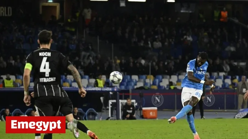 Champions League Live: Napoli vs Eintracht Kick-Off at 18:45