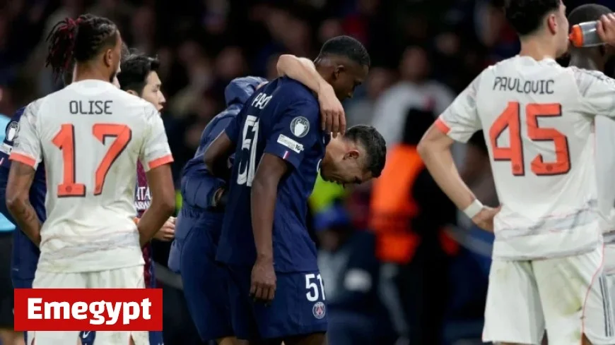 PSG’s Hakimi Reduced to Tears After Intense Díaz Tackle