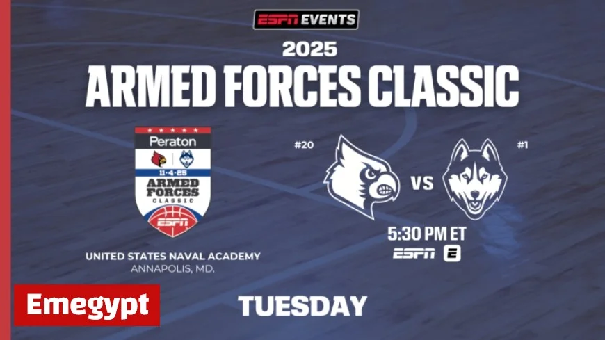Louisville vs. UConn: Women’s College Basketball Debut at ESPN Armed Forces Classic