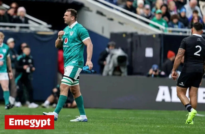 Ireland’s Tadhg Beirne Cleared to Play Japan After Controversial Red Card Overturned