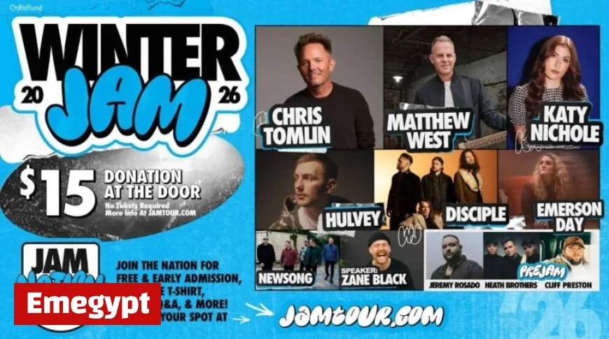 Winter Jam Reveals 2026 Tour Lineup and Schedule