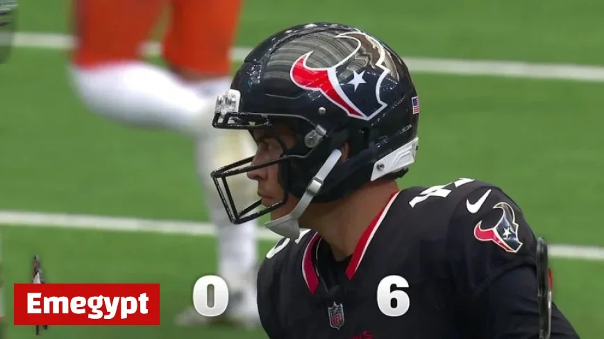 Texans Gain 6-0 Lead as Fairbairn Nails 41-Yard Field Goal