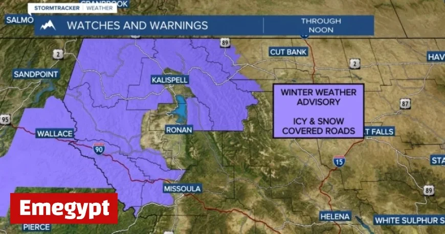 Morning Rain and Snow Expected in Weather Forecast