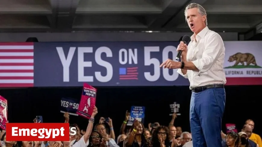 California Redistricting Shake-Up Prop 50 Passage Boosts Democrats Advantage