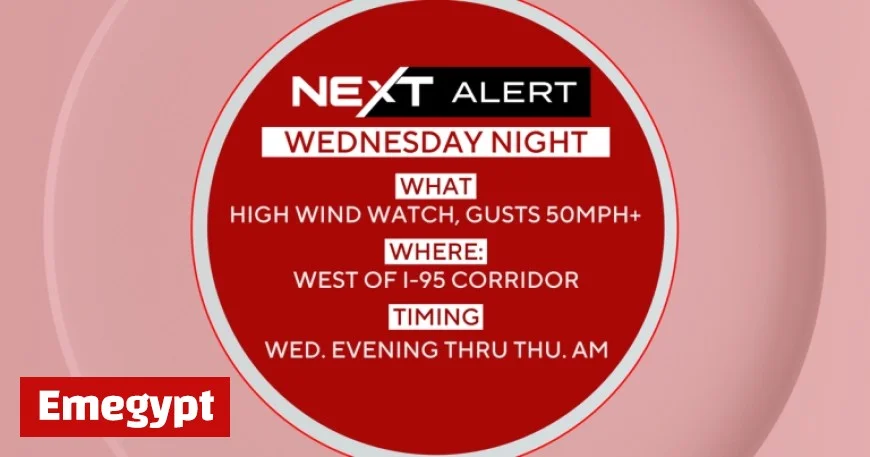 High Winds Could Lead to Power Outages in Philadelphia Area on Wednesday Evening: Weather Forecast Inside