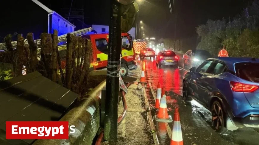 Heavy Rain Triggers Widespread Flooding and Disruption Across Wales