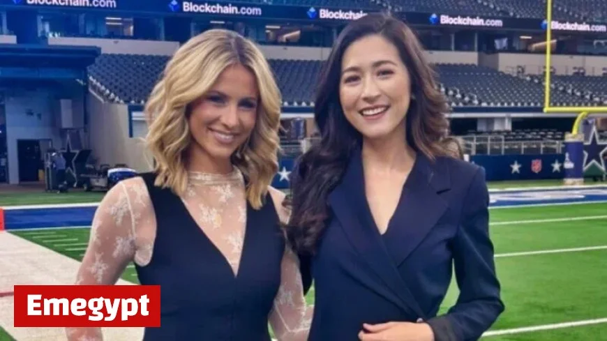 Mina Kimes and Laura Rutledge Captivate Fans at AT&T Stadium for MNF