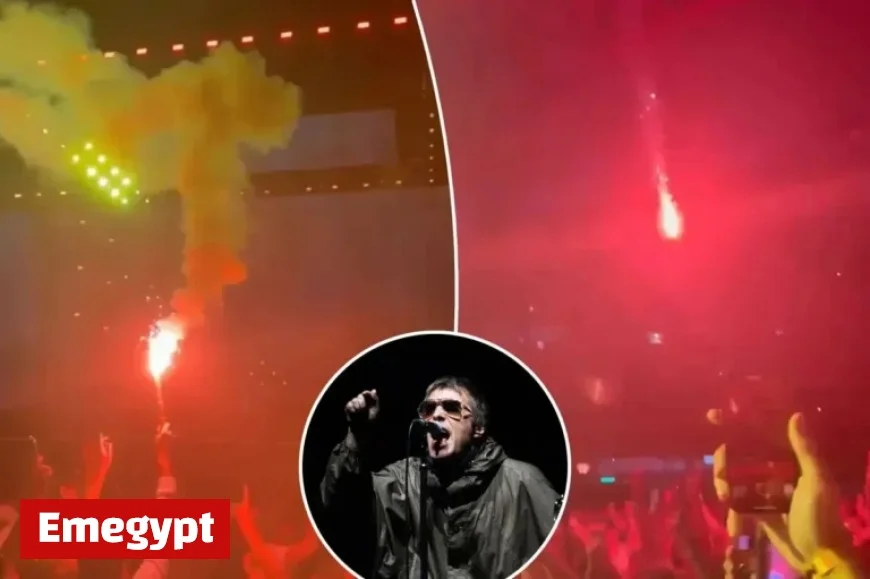 Liam Gallagher Condemns Fan for Firing Flare at Oasis Concert