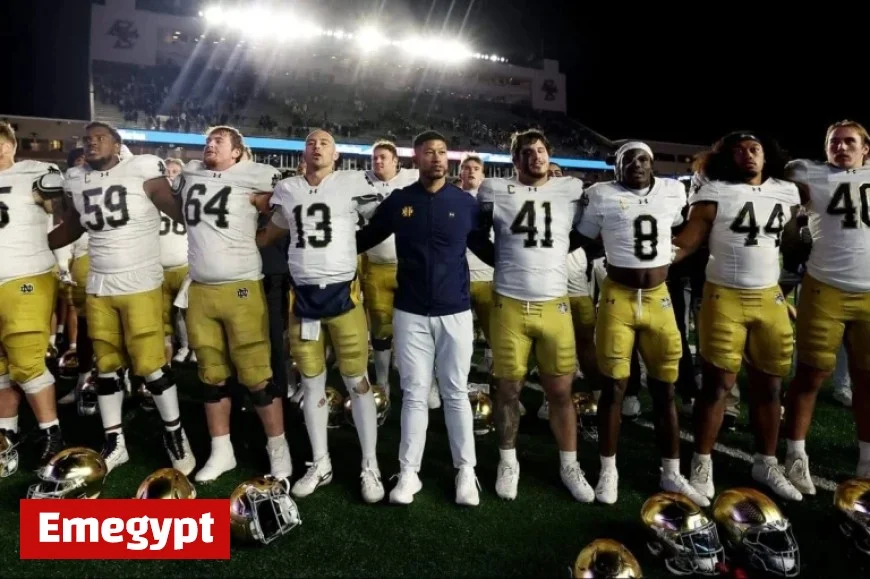 How Notre Dame’s Path to the College Football Playoff is Shaped by the Top 25 Rankings