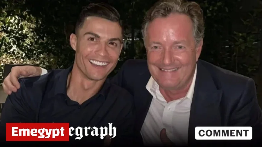 Piers Morgan and Cristiano Ronaldo’s Unusual Friendship Draws Uncomfortable Attention