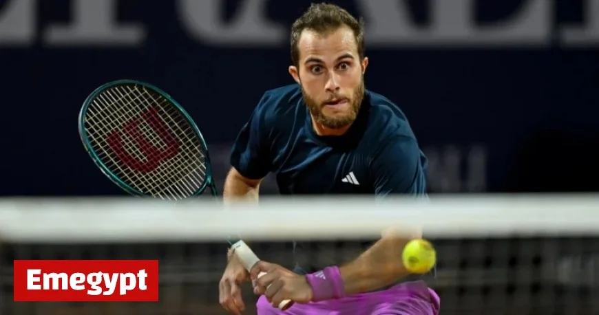 Gaston Defeats Atmane in 2025 Metz Open Tennis Match