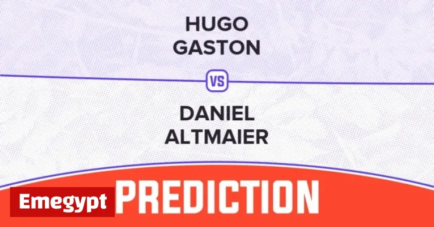 Hugo Gaston vs Daniel Altmaier: ATP Moselle Open 2025 Prediction