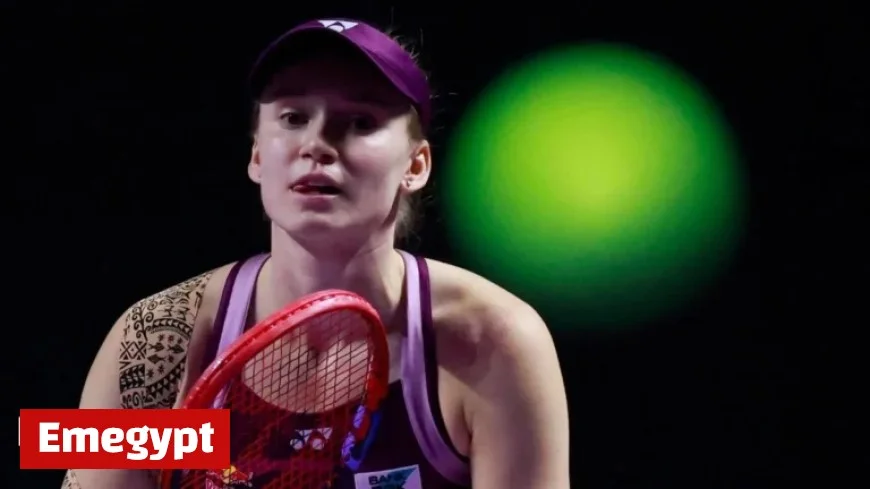 Elena Rybakina Sweeps WTA Finals Group, Defeats Ekaterina Alexandrova